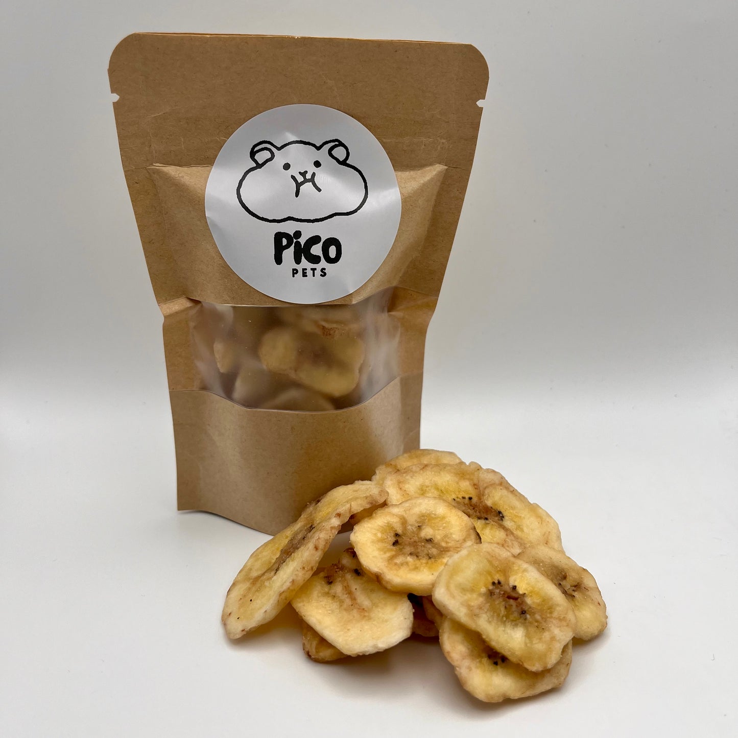 Dried Banana Slices Treats for Hamster Guinea Pig Rabbit Gerbil Mice Rats Hamster Treats Banana Chips