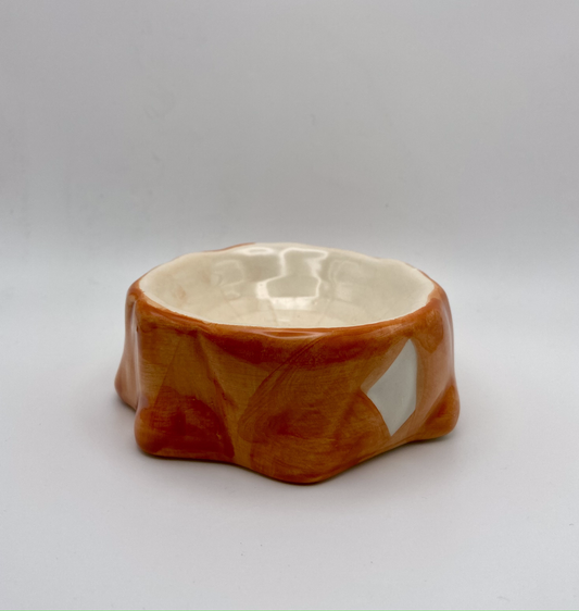 Cute Tree Trunk Food and Water Bowl